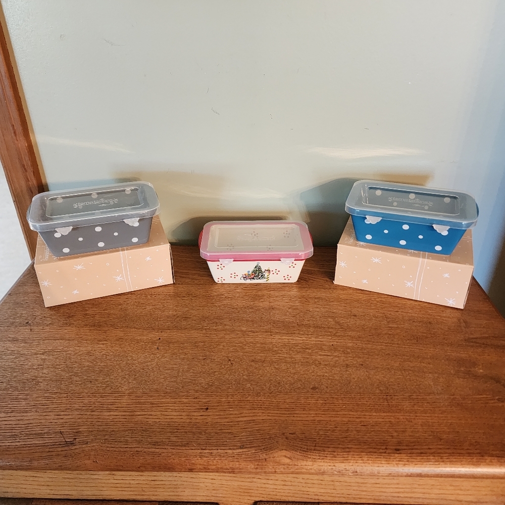 Temptations Holiday Mini Loaf Pan Set